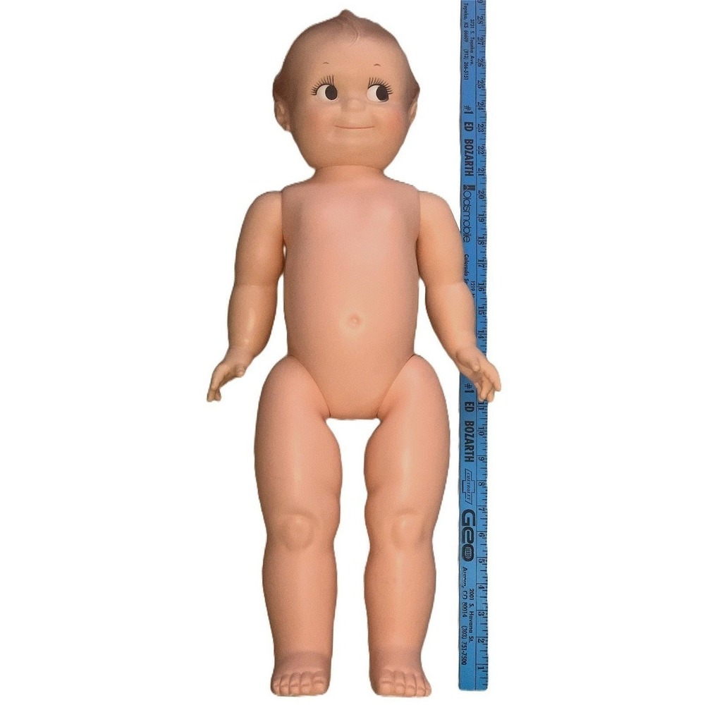 Vintage Large 27" Toddler PlayPal Cameo 1966 Marks Kewpie Vinyl Jointed EXC Cond